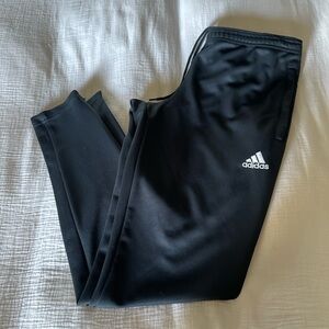 Adidas Women charcoal grey Track Pants